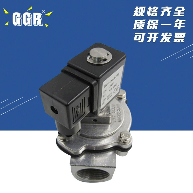 Прямоугольный импульсный клапан 1-дюймовый импульсный электромагнитный клапан DMF-Z-25J/20J правый импульсный клапан 6-точечный импульсный клапан