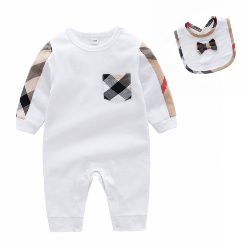 Baby one-piece clothes spring and autumn...