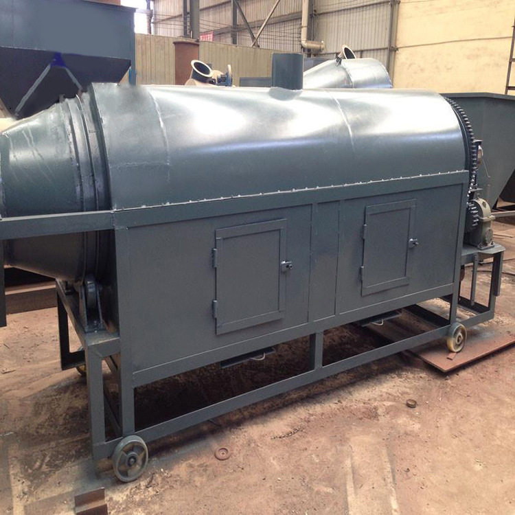 100型滚筒炒货机 多功能不锈钢130型滚筒炒锅