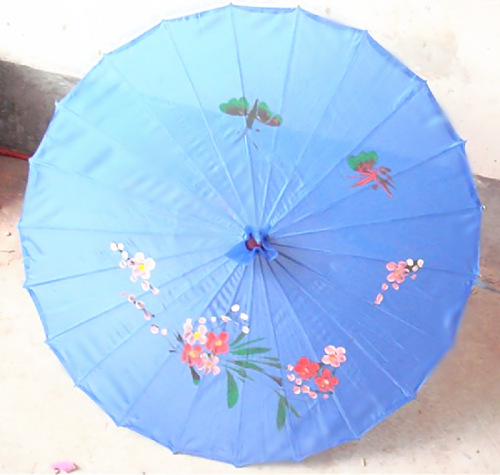 Manufacturer wholesale silk and cloth canopy decorative ceiling umbrellas, dance performance hand-painted printed cloth umbrellas, craft umbrellas