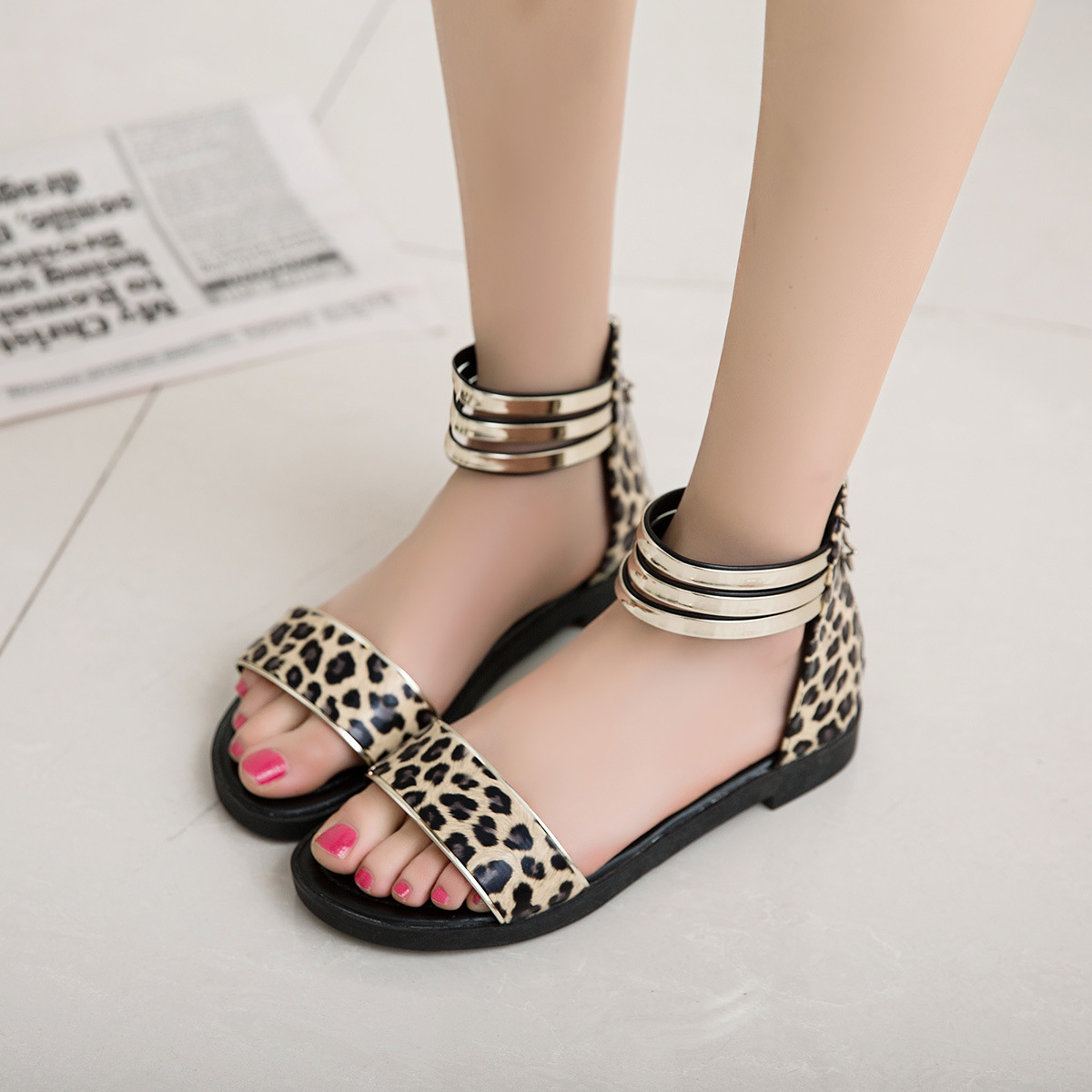 Chaussures été pour femme en Composé - Ref 3346777 Image 3