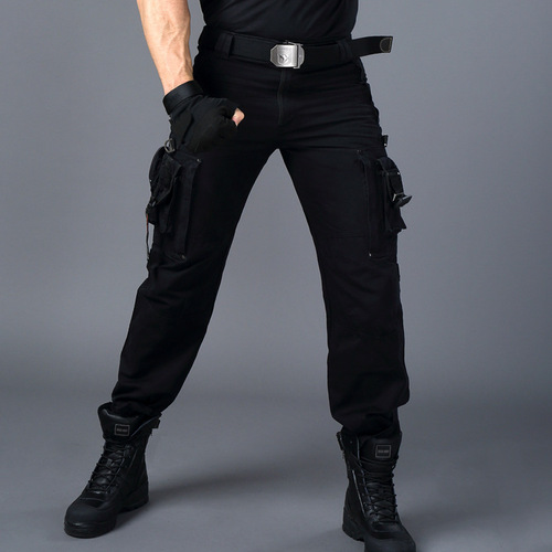 Allied Forces Outdoor Pants Leisure 3D Multi-Pocket Work Pants Cotton Military Style Work Pants