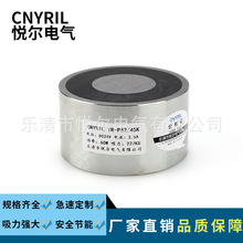 CNYRIL YR-P82/45K失电式电磁铁 直流电磁铁 吸力227KG吸盘电磁铁