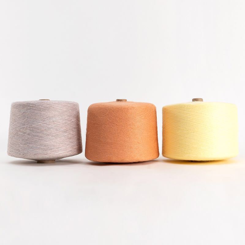 【水杰】东莞厂家 13支亲肤磨毛纱线10%羊毛58%腈纶27%尼龙5%氨纶