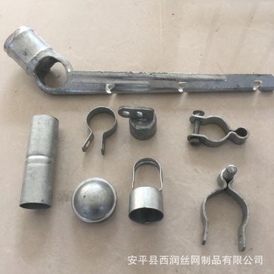 多年出口热镀浸锌喷塑勾花网围网护栏菱形网配件看图纸算配件数量|ms