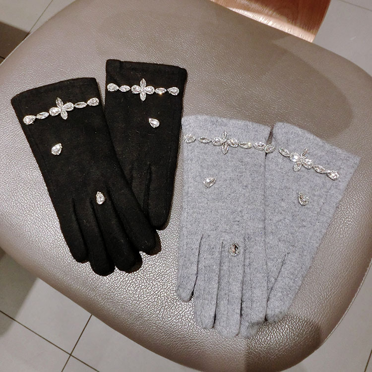 Frau Preppy-stil Japanischer Stil Süss Einfarbig Handschuhe 1 Paar display picture 3