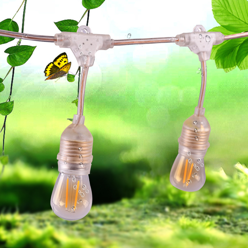 direct deal S14 Waterproof string lights Running horses on the ranch LED Lamp string Wedding celebration festival outdoors Decorative lamp String line