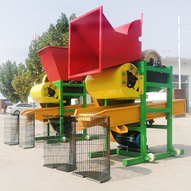 普兰店花生种子脱壳机单风机花生米脱粒机3kw 铜芯电机花生种剥壳