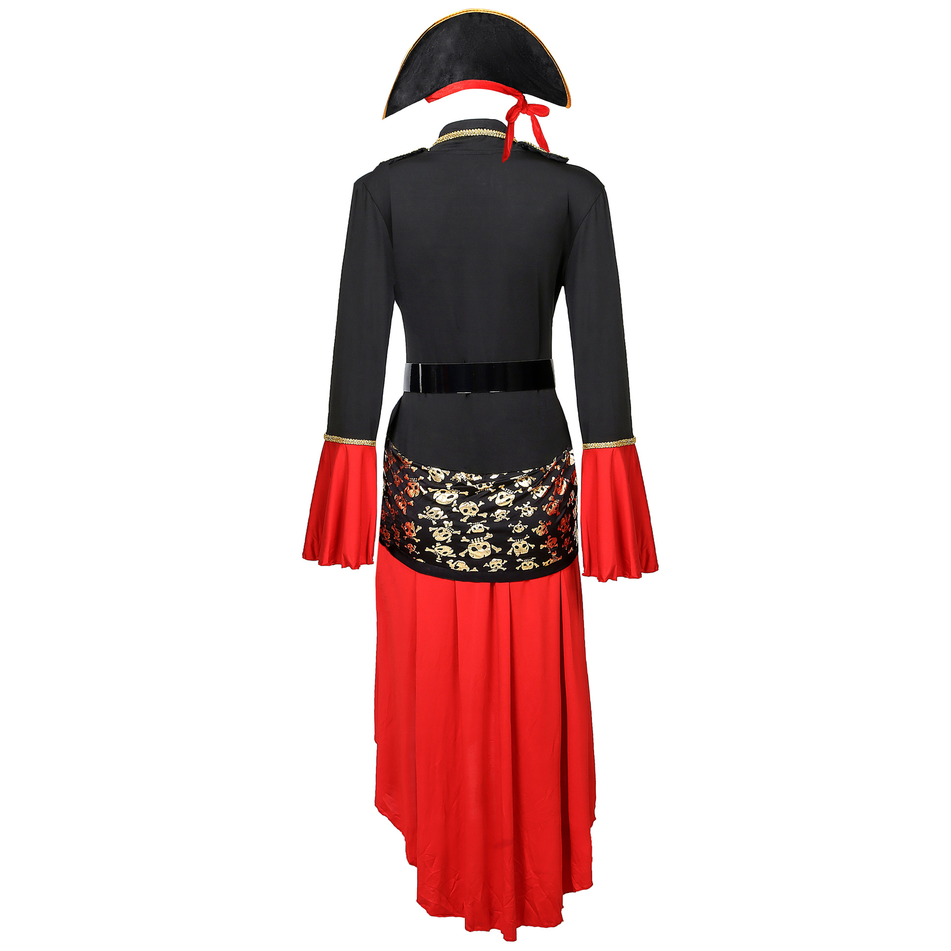 Two Piece Dress Dresses Type Flounce Sleeve Sleeve Type Women's Halloween Costumes Sexy Geometric Party Festival Costume Props