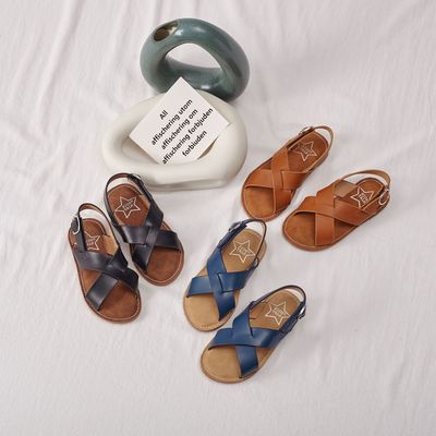 2019夏季新款兒童涼鞋批發夏款品牌童鞋沙灘鞋軟底防滑男童鞋涼鞋