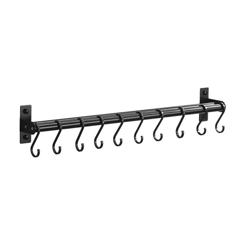 Kitchen pendant punch-free storage rack space aluminum multi-functional hook pot lid knife towel rack bathroom hook rack