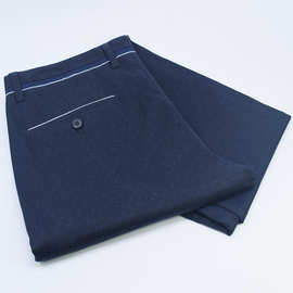 T200贡缎 夏季精梳棉53%聚酯纤维45%氨纶2%印花裤面料