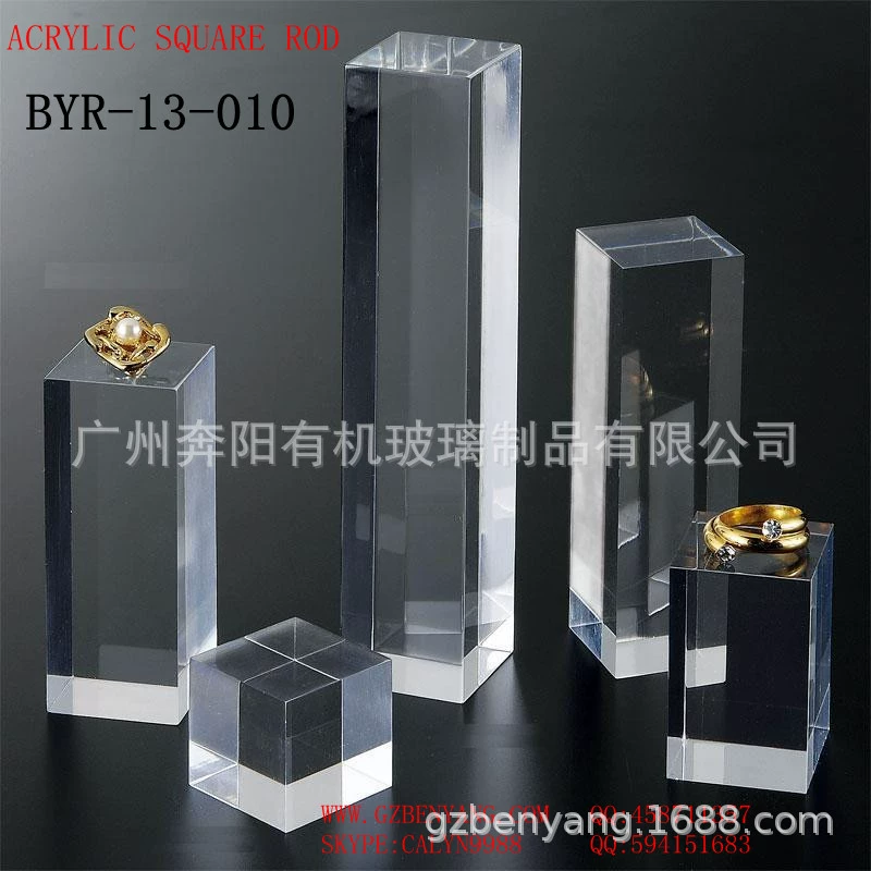 Hot -selling acrylic square rod transparent acrylic square stick acrylic reinforced acrylic block acrylic block