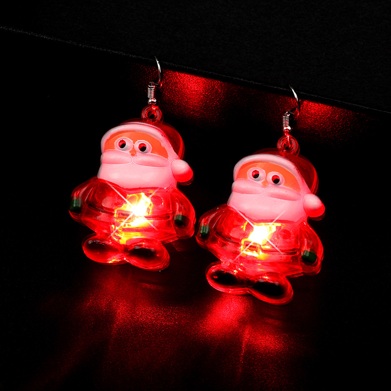 Fashion Christmas Tree Santa Claus Plastic Women's Drop Earrings 1 Pair display picture 7