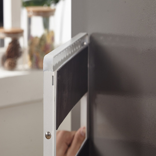 Cross-border folding Japanese-style multi-layer refrigerator rack wall hanging rack refrigerator side magnetic iron storage rack wholesale