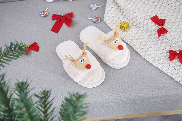 parent-child plush cotton slippers NSPE24990