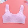 Children's underwear, wireless bra, cotton bra top for elementary school students, T-shirt