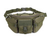 Sports waterproof tactics belt bag for cycling, universal chest bag, for running
