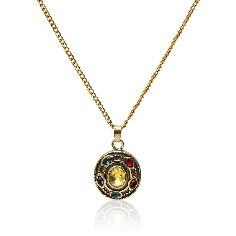 New fashion Avengers 3 tyrant unlimited gloves fashion necklace clavicle chain yiwu nihaojewelry who