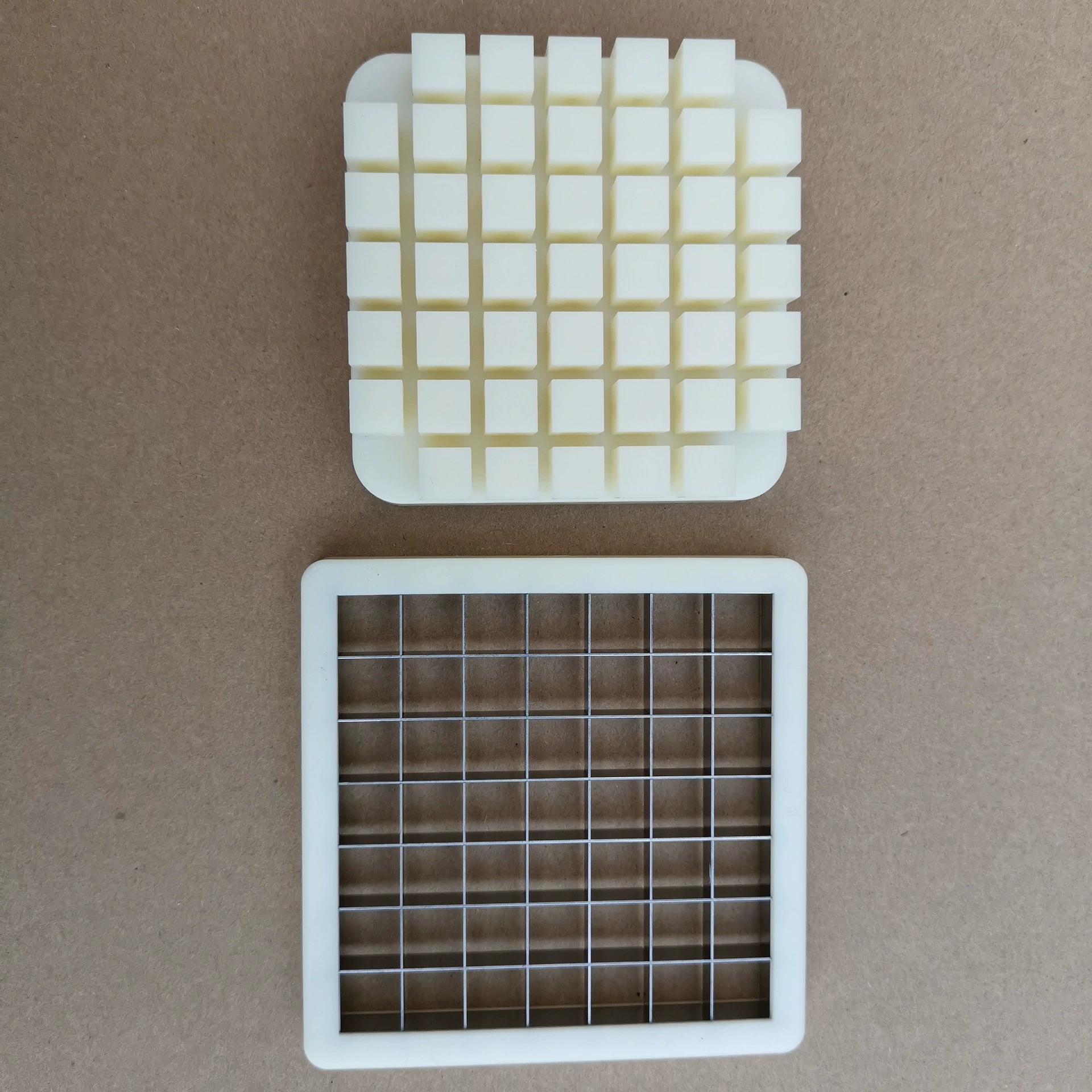 Лезвие машины картофельных чипсов нержавеющей стали домочадца лезвия резца картофельных чипсов 8*8 коммерчески вертикальное электрическое