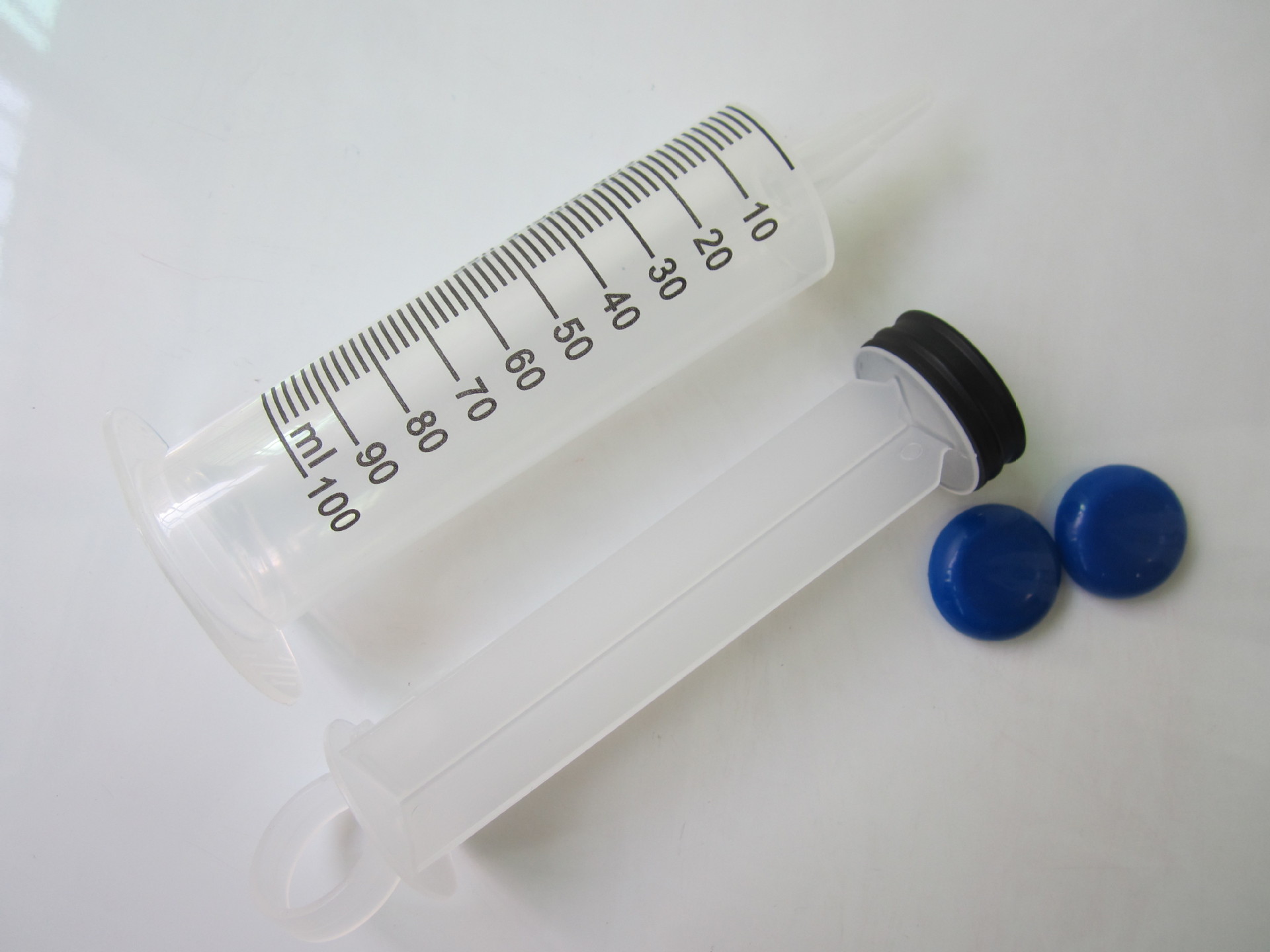 100ML毫升CC冲洗器喂食器点胶注射器针筒助推器