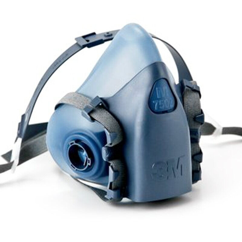 3M7502 máscara de gas 6200 versión mejorada silicona a prueba de polvo a prueba de pintura a prueba de formaldehído neblina de vapor orgánico