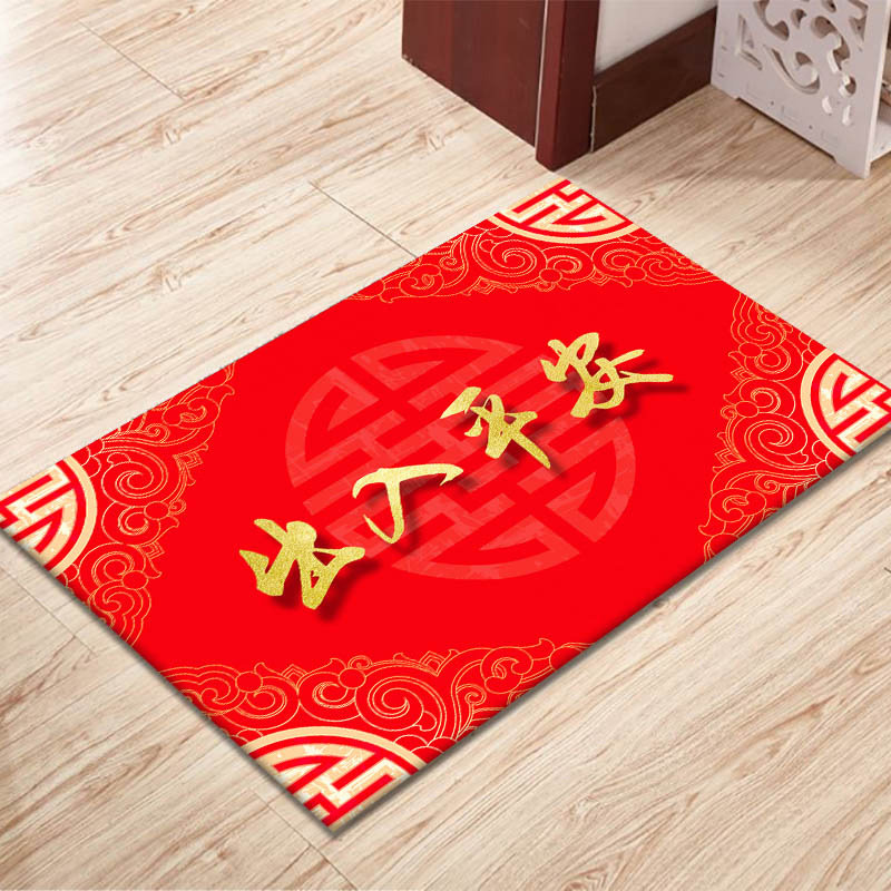 出入平安门垫进门地垫入户门脚垫家用门口防滑垫吸水垫子门厅地毯-阿里巴巴
