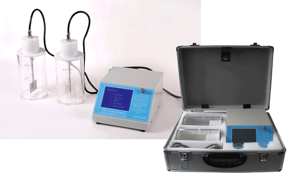 ZR4-2混凝试验搅拌仪（混凝试验搅拌机 ）皆采用微电脑控制技