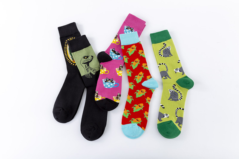 Unisex Lässig Karikatur Baumwolle Jacquard Ankle Socken display picture 3