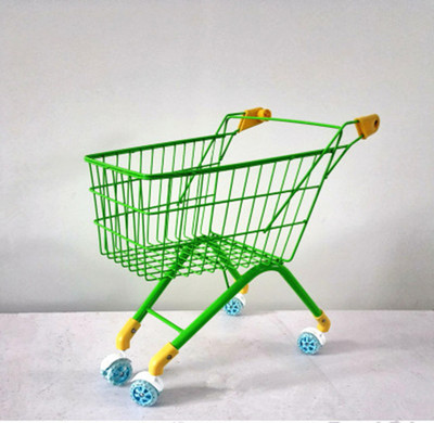 厂家直销仿真过家家超市购物车玩具 益智学步手推儿童玩具