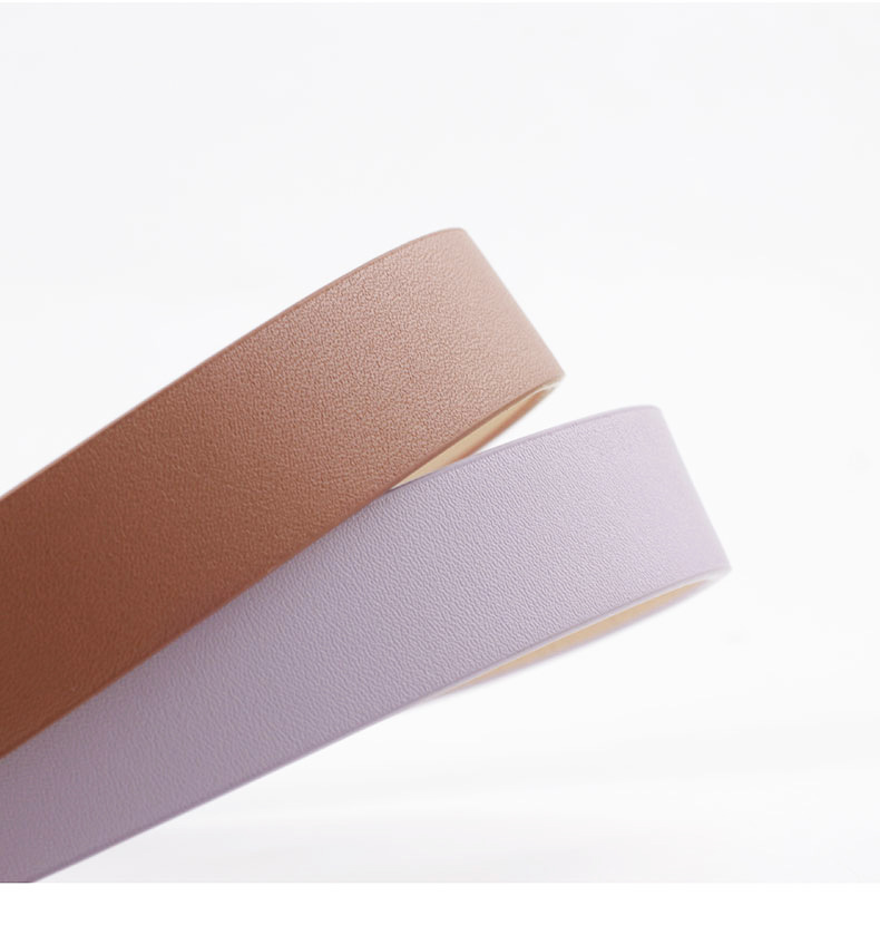 Elegant Style Elegant Solid Color Pu Leather Alloy Inlay Artificial Pearls Women's Leather Belts