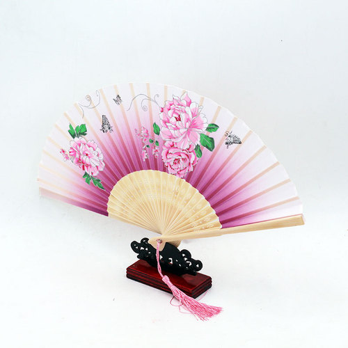 New Yixiao Fan Handicraft Bamboo Fan Home Living Room Decoration Origami Fan Animation Fan Gift Wholesale