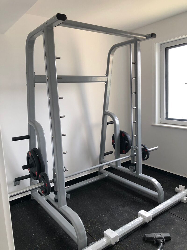 Comercial Squat Stand Smith máquina entrenador equipo de fitness en casa gimnasio fuente de educación privada fábrica al por mayor