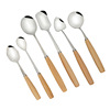 Coffee spoon stainless steel, fruit fork