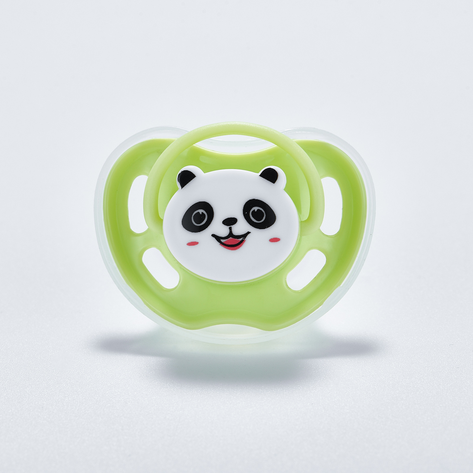 卡通嬰兒矽膠安撫奶嘴 帶蓋蝶形圓扁安睡奶嘴咬咬樂印花圖案批發