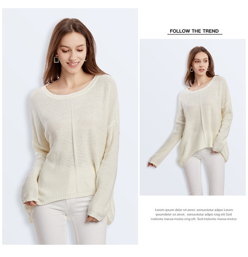 Damen Strickpullover Große Größen Für Herbst Und Winter_voghion.com