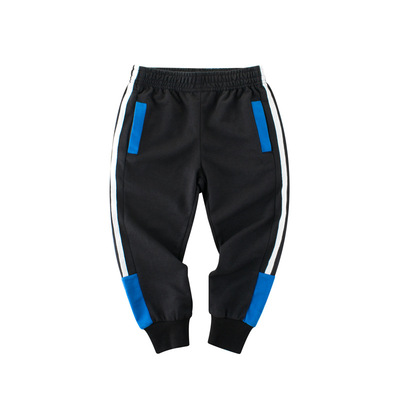 fashion Children's clothing Spring New products 2020 Korean Edition Boy trousers children Sports pants pure cotton Consignment