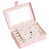 Handheld polyurethane storage system, earrings, ring, accessory, universal storage box, simple and elegant design, wholesale