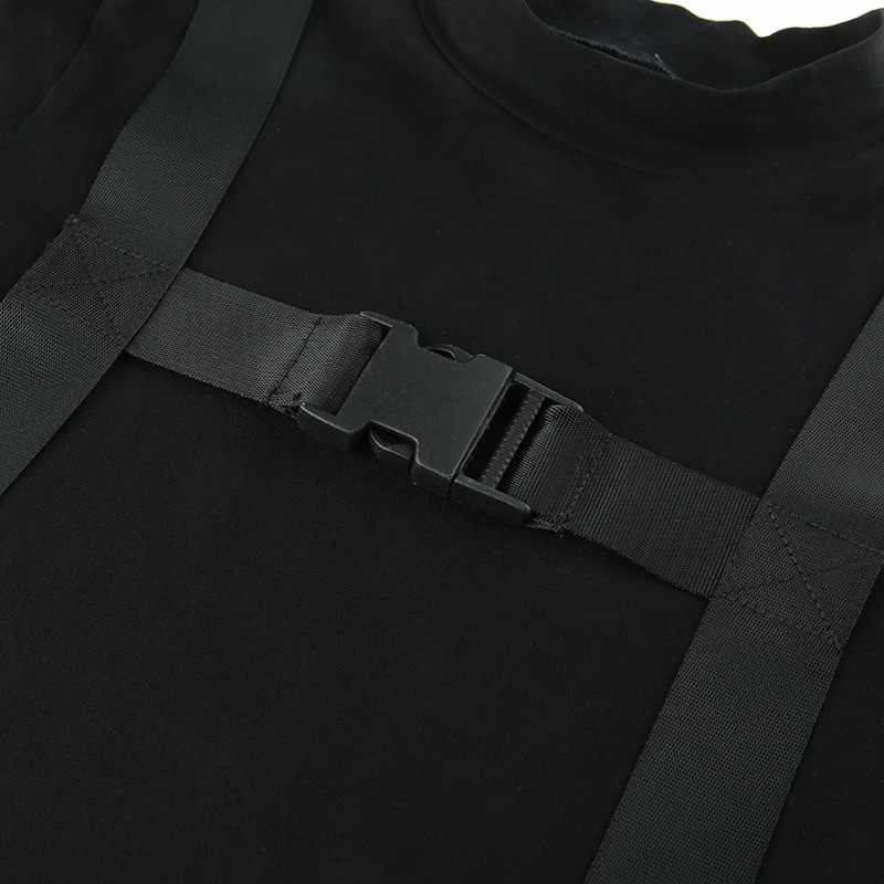 Black Crop T-Shirt