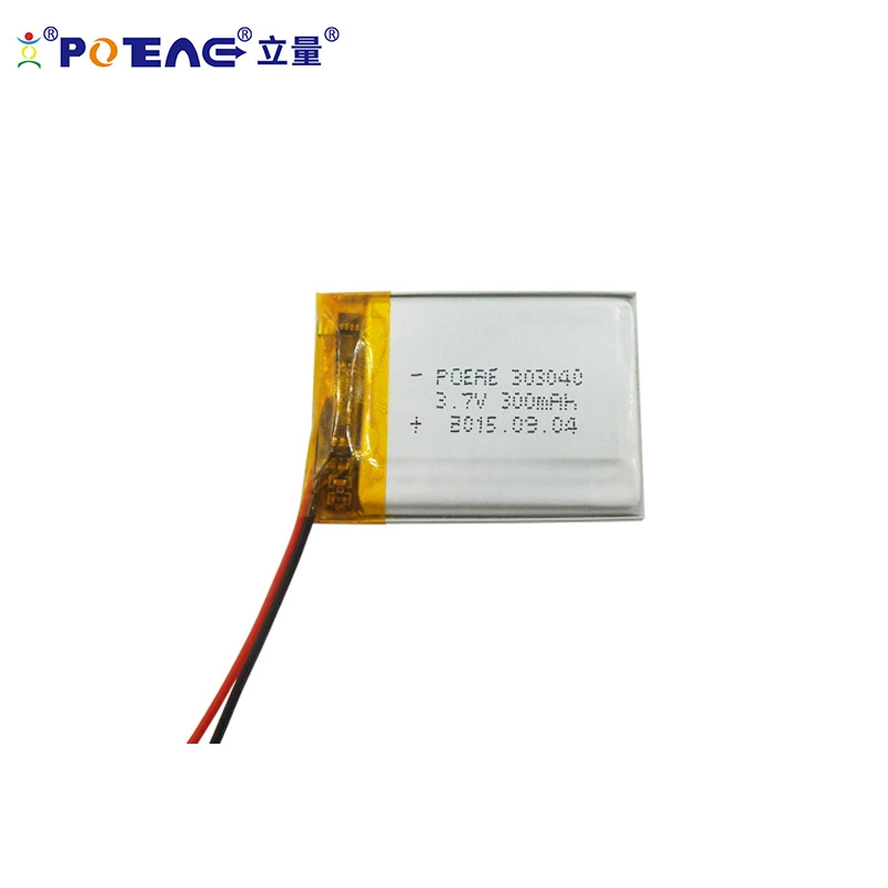 Малый полимерный аккумулятор 303040 3.7В 300mAh для смарт-носимого оборудования