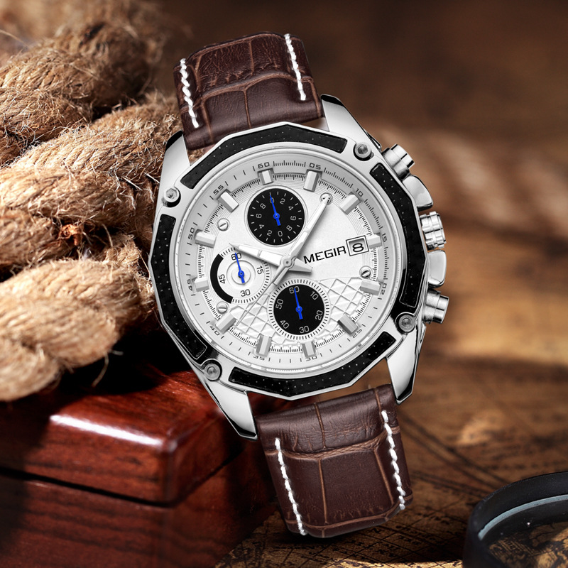 New Hot Selling Watch Meguel MEGIR Men's Watch Multifunctional Popular Sports Class II E-commerce Men's Watch 2015_voghion.com