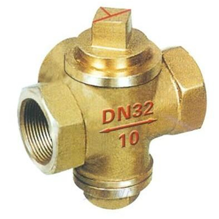 X14W-10T黄铜三通旋塞阀厂家直供现货 质量保证 物优价廉