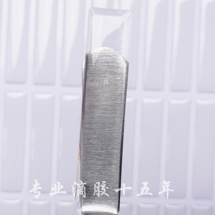 厂家定制 高透明强粘准确尺寸PU胶方形耐黄变滴胶贴纸定做