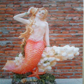 美人鱼灰姑娘人偶摆件动漫人动物公仔手办装饰礼物树脂搪胶定做
