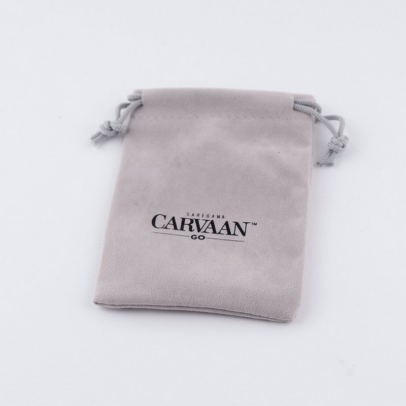 长期生产绒布束口袋 绒布拉绳购物袋 移动电源绒布包装袋批发定制