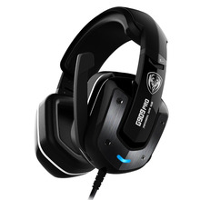 亚马逊硕美科G909pro头戴式电脑耳机USB7.1立体声带震动游戏耳麦
