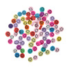 Wholesale 10 mm circular soft pottery mixed emoticon sliced slices of loose beads DIY crafts beads/accessories/packages