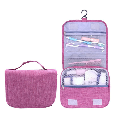 Travel Hook Bath Bag Waterproof Cosmetic Bag Large Capacity Korean Style Storage Bag Folding Bath Bag Logo Gift