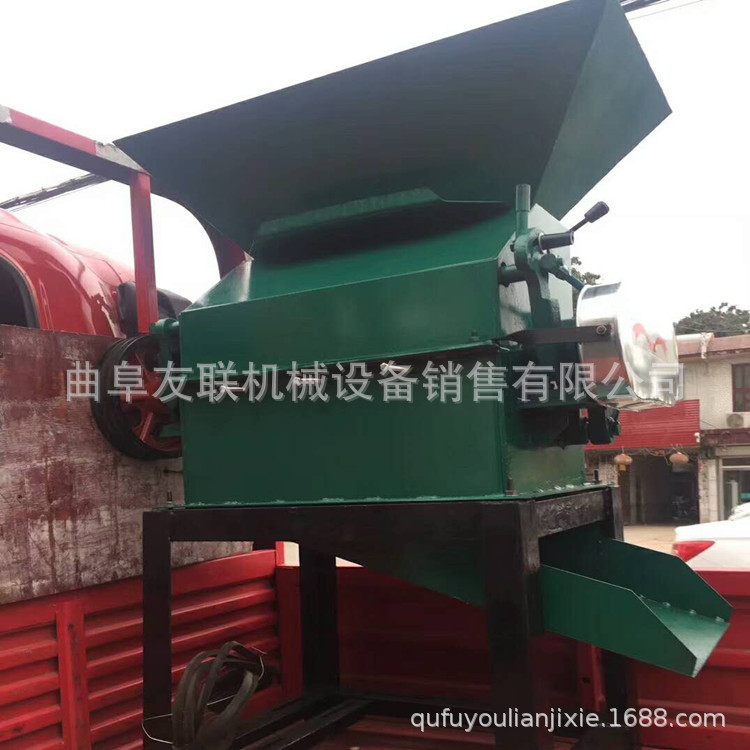养殖场大豆挤扁机 立式黄豆压扁机   单相电粮食破碎机价格 61