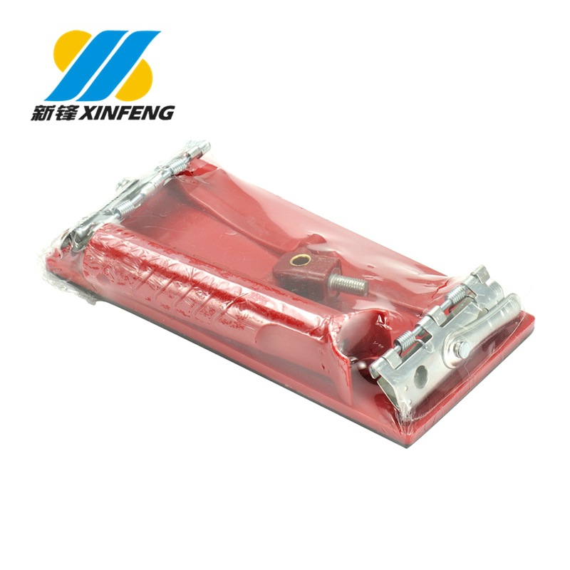 厂家供应 210*105mm带可拆卸手柄红色塑料砂架